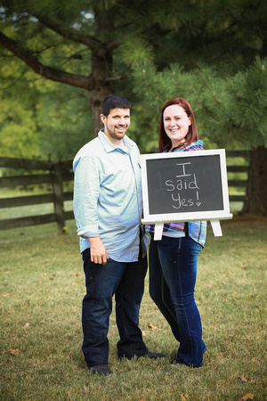 Julie Cowherd & Chris Lee Engagement 9.4.15 ©  Moments By Moser 7