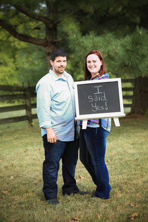 Julie Cowherd & Chris Lee Engagement 9.4.15 ©  Moments By Moser 9