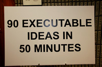 90 Ideas in 50 Minutes