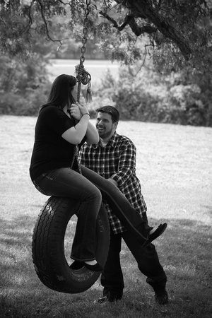 Julie Cowherd & Chris Lee Engagement 9.4.15 ©  Moments By Moser 1