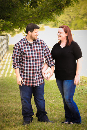 Julie Cowherd & Chris Lee Engagement 9.4.15 ©  Moments By Moser 20