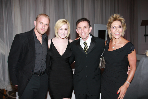 Kyle Jacobs, Kellie Pickler, Joe Galante (SONY) and his wife Fran Galante